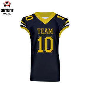 Conjuntos Deportivos de Fútbol Americano Unisex al por Mayor, Hechos a Medida, 100% Poliéster, Impresión por Sublimación de Alta Calidad, Transpirables, Tallas Grandes - Product Image 4