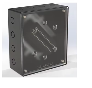 Boîte de jonction électronique étanche en plastique à montage mural avec 16 bornes, disposition à deux gangues, en provenance d'Inde - Product Image 1