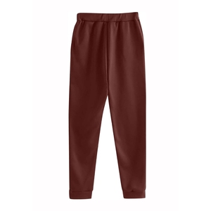 2025 nuevo diseño de tamaño personalizado para mujer, trajes de jogging informales, chándales estampados de manga larga con cuello en V, Invierno - Product Image 5