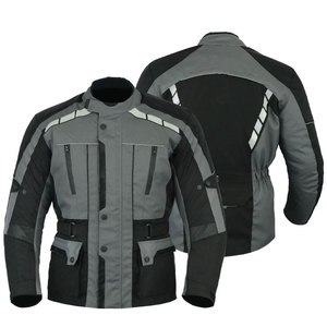 Chaquetas de Cuero para Motociclismo de Carreras para Hombre, de Cuero Vacuno Genuino, con Protección de Seguridad Aprobada por la CE y Logotipo Personalizado - Product Image 2
