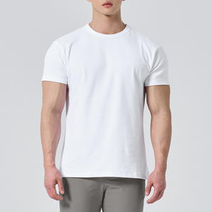 Vente en gros de t-shirts personnalisés pour hommes vêtements de sport décontractés respirants de haute qualité pour le fitness et l'entraînement T-shirts de gym - Product Image 5