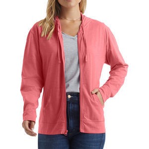 Dernier modèle de sweat à capuche pour femme à manches longues avec fermeture éclair, style streetwear, col à capuche - Product Image 1