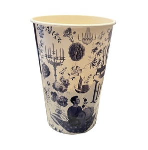 Nouvelle tendance Design moderne Poubelle d'intérieur de style classique en métal avec finition plaquée or Forme de taille personnalisée parfaite - Product Image 4