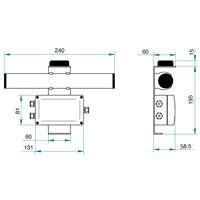 Sistema de Sincronización de Relojes GPS para Exteriores, Posicionamiento Automático de Manuales, Diámetro Máximo de 90 cm, Libre de Mantenimiento, Programable en 0.25/0.5s