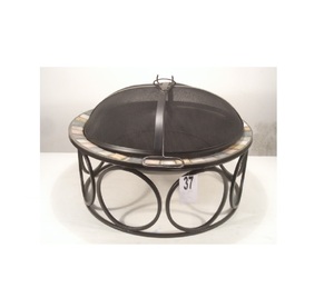 <b>Outdoor</b> Decorative <b>Table</b> Metal <b>Fire</b> Pit Backyard Patio for Home Living Room Office Garden <b>Outdoor</b> Decor Furniture - Product Image 1