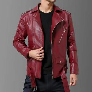 Veste en cuir de qualité supérieure pour hommes Veste en cuir respirante de qualité supérieure pour hommes Nouvelle marque élégante de grande classe - Product Image 4