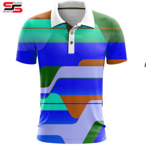 Camiseta de alta calidad para hombre, camiseta Polo de poliéster con logotipo personalizado, camiseta lisa, polos de verano de peso pesado para hombre - Product Image 5
