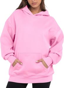Sudadera con Capucha Extra Grande, Bordada Personalizada, 100% Algodón, Sudadera Unisex Lisa para Venta al por Mayor - Product Image 5