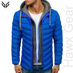 Veste matelassée pour hommes la plus vendue pour l'hiver Tissu en toile confortable Style High Street pour une utilisation en extérieur - Product Image 3