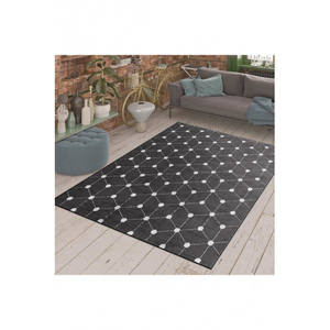 Meubles de salon Beyaz Ağ Motifli Dijital Baskılı Halı - Product Image 1