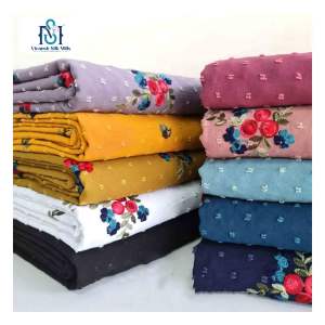 ชุดเดรสผู้หญิงสำหรับเสื้อผ้าเด็กผู้หญิงผ้าโพลีเอสเตอร์130gsm ผ้าทอลายทแยง SPH 80D ทึบ - Product Image 6