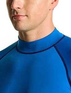 Blank <b>Surf</b> Sports Rashguard <b>Printed</b> Compression Long Sleeve Custom Logo Sublimation Rash Guard Quick Dry 220g Unisex - Product Image 5