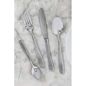 Fantastique matériel non magnétique cuillère fourchette couteau avec manche en marbre blanc design plaqué or ensemble de couverts de luxe - Product Image 6