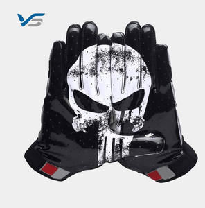 Viga Sports Gants de rugby imprimés sur le visage de haute qualité Gants de football américain Offre Spéciale fabriqués en latex de haute qualité - Product Image 3