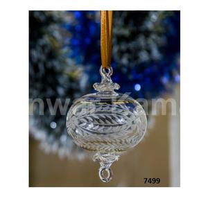 Bola de cristal pintada a mano de gran forma, adornos colgantes, lo mejor decorativo para fiesta de año nuevo, bola de cristal de Navidad, adornos colgantes - Product Image 4