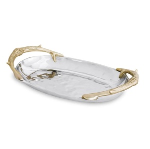 Frutero de aluminio pulido de último diseño con soporte de metal de asta para decoración de mesa de comedor y ocasiones de fiesta - Product Image 3