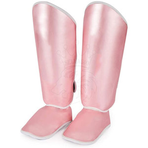 SELVAGIO FIGHTERS INTERNATIONAL Protège-tibias en cuir élastiques – Légers, haute qualité, protection professionnelle, ajustement extensible - Product Image 2
