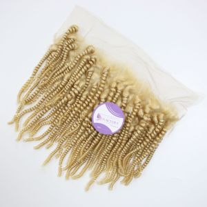 ขายส่งหยิกหน้าผากสีบลอนด์ขายส่งราคาต่อผม - Product Image 2