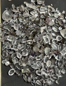 AAA + Grade Super 7 Cabochon pierres précieuses en vrac lisse poli naturel facettes gemmes pour la fabrication de bijoux taille personnalisée disponible - Product Image 2