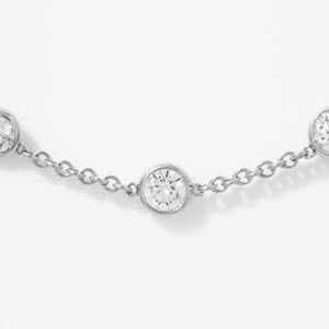 Collier avec pendentif en diamant de laboratoire de 8,50 carats en or massif 14 carats, chaîne fine et élégante, bijoux de luxe, cadeau d'anniversaire pour femme - Product Image 2