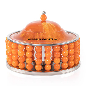 Ensemble de deux casseroles en acier inoxydable de qualité supérieure, faites à la main, design élégant, très vendues, décoratives, multifonctionnelles, écologiques - Product Image 2