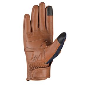 ถุงมือมอเตอร์ไซค์หนังสีน้ำตาลทันสมัย แต่งด้วยผ้าเดนิม รองรับหน้าจอสัมผัส ปลายนิ้วระบายอากาศได้ดี จับกระชับมือ เหมาะสำหรับกีฬาฤดูใบไม้ผลิ - Product Image 3