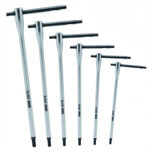 Juego de Seis Llaves Hexagonales con Mango en T y Barra Deslizante para Uso Diario y Comodidad - Product Image 2