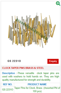 Outils de bijoux en laiton et acier GS 2231O - Product Image 2