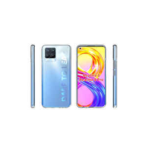 Coque de protection arrière en TPU flexible ultra-fine Netzy SAFA, coque en silicone transparente de qualité supérieure pour Realme 8 Oppo A7 A53 A03S 4G Series - Product Image 4