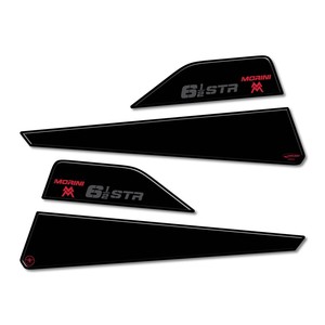 Adesivi Protettivi Laterali Impermeabili per Serbatoio Moto Morini SEIEMMEZZO STR Personalizzabili con Logo Compatibile - Product Image 2