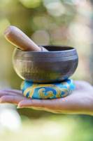 Bol chantant tibétain martelé à la main pour la méditation de guérison par le son Yoga Mindfulness cadeau spirituel
