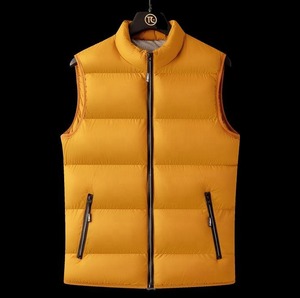 Prix usine hommes Gilets sans manches bulle bouffante gilet veste gilets chaud hiver hommes gilet pour hommes - Product Image 5