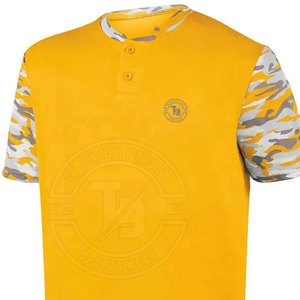 ชุดเบสบอลคุณภาพสูงขายดี ผลิตจากโพลีเอสเตอร์ 100% ปรับแต่งได้ แห้งเร็ว ระบายอากาศดี พร้อมสกรีนโลโก้  สินค้ามาใหม่ ชุดกีฬา - Product Image 4