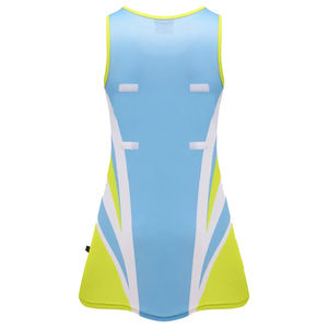 Uniformes deportivos personalizados de 100% poliéster transpirable Netball Wear Full Sublimation Printed para mujeres para niñas - Product Image 2