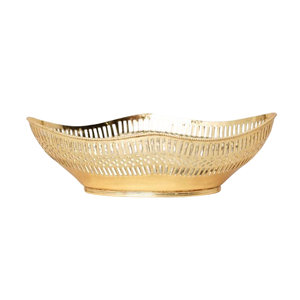 Décoration de mariage artisanale, nouveau style, plat en laiton doré, personnalisé pour la maison, l'hôtel, décoration de table, plat à fruits décoratif - Product Image 5