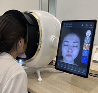 Analyseur de peau facial AI professionnel, système d'analyse de la peau, équipement de beauté pour salon esthétique et clinique