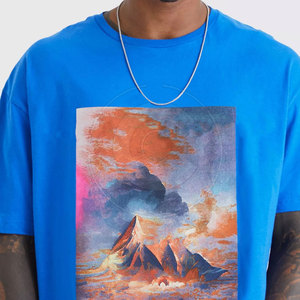 Camiseta con Estampado de Moda, Tela Premium, Ropa Casual, Estilo Moderno - Product Image 3