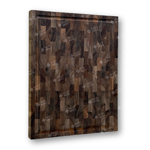 Planche à découper en bois d'acacia à grain bouté, surface lisse personnalisable, finition huile saine, directement de l'usine - Product Image 3