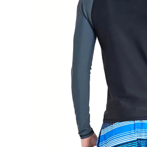 Meilleur fournisseur de rashguards pour hommes avec logo brodé personnalisé, tendance actuelle, vente chaude, rashguards pour hommes en vente, OEM personnalisé, nouveau design - Product Image 6