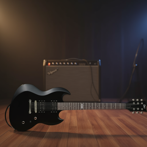 Guitarra Eléctrica Viper 10 Negra - Product Image 3