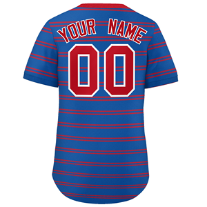 Camiseta de Béisbol Personalizada con Botones, Ropa de Softbol, Servicio OEM Disponible, Transpirable, Absorbe la Humedad, 100% Poliéster - Product Image 3