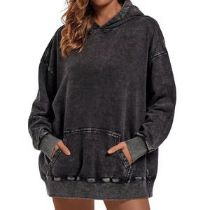 Sweat-shirts et pulls à capuche pour femmes, impression de logo personnalisée, pulls à capuche à manches longues pour femmes, respirants, mode personnalisée, OEM 2026 - Product Image 5
