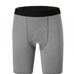 Pantalones cortos de compresión de rendimiento para hombre de último diseño, secado rápido y transpirable, estilo informal de cintura media, precio al por mayor - Product Image 3