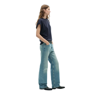 Haute qualité 100% coton femmes coupe ample surdimensionné T-Shirt lourd respirant Style décontracté pour l'été - Product Image 2