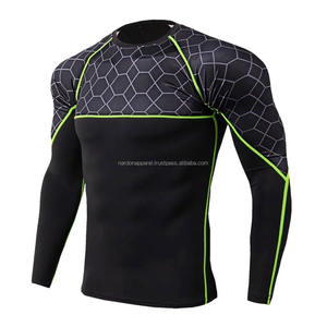 Nardon Apparel Calidad personalizada Hombres personalizados Alta calidad Personalizado Rash Guard 2025 Último estilo Logo para hombres Rush Gurads - Product Image 5
