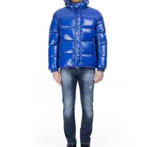 Diseño personalizado OEM 100% algodón para hombre Color púrpura sólido Slim Fit chaquetas acolchadas con bolsillos chaqueta Stocks de Rasheed Mfg Co - Product Image 2