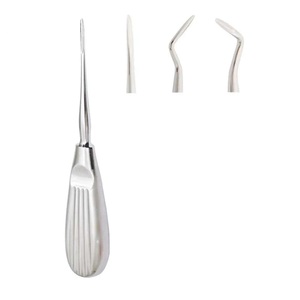 Hylin Instrumentos dentales manuales 154mm Elevadores de raíces reutilizables Acero inoxidable Certificado ISO - Product Image 3