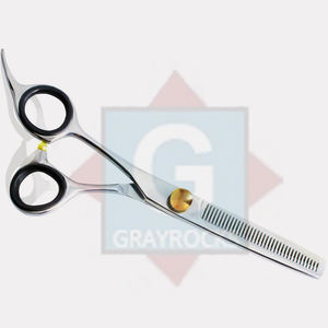 Ciseaux amincissants de cheveux de barbier de précision Ciseaux de coupe de dents en acier inoxydable Logo personnalisable Soins professionnels - Product Image 2