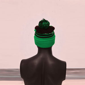 MOVATEXTILES Top Trending 100% Gorros Jacquard Sombreros y gorras de invierno Color rojo Gorros sostenibles/cortavientos para hombres - Product Image 3