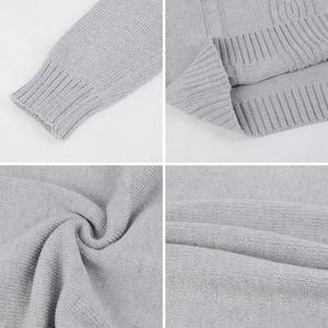 Mode classique hiver chaud polaire confortable et confortable pull en tricot durable pour hommes tissu doux et extensible - Product Image 2